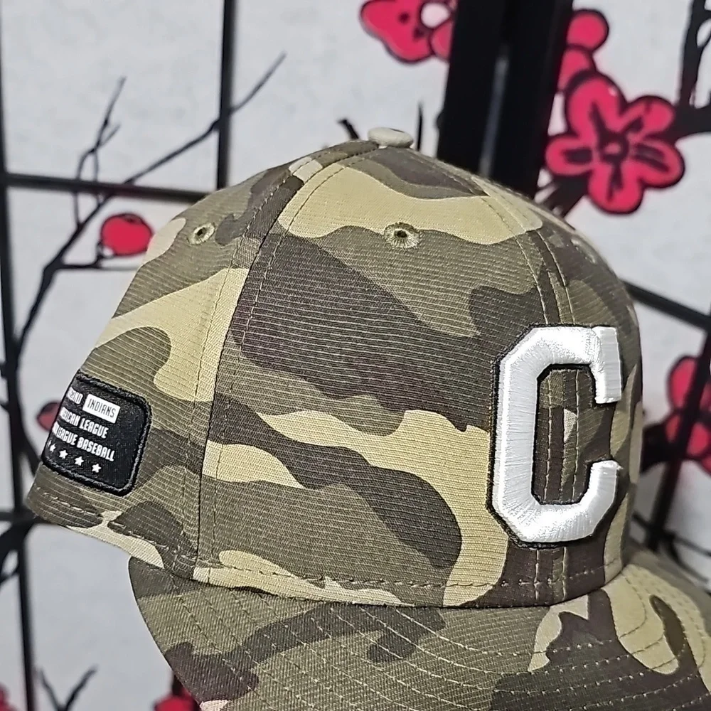 Cleveland Indians‎ Camo Promodel Hat 7 1/4
